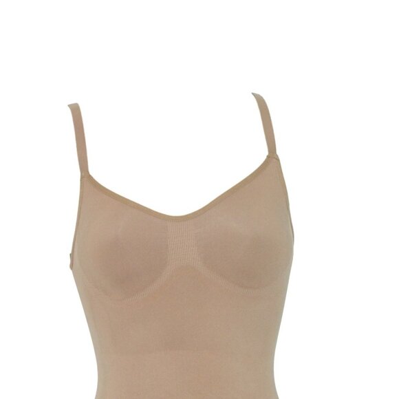 SKIMS Shapewear Mid Thigh Seamless Clay Bodysuit Kim Kardashian Size 2XS - Picture 2 of 14